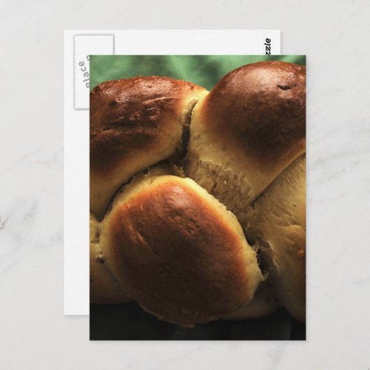 Challah - kleur briefkaart (Voorkant / Achterkant)