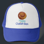 Challah-Pet Trucker Pet<br><div class="desc">Viel de Challah-dagen! Werkt voor elke joodse vakantie (met uitzondering van Passover en Yom Kippur... ).</div>