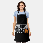 Challah Queen Funny Hanukkah Jewish Holiday Gift Schort (Gedragen)