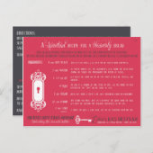 Challah Recipe Briefkaarten (Voorkant / Achterkant)