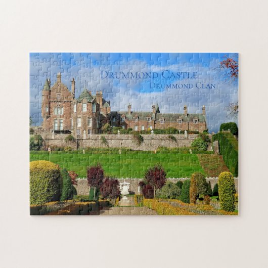 Challchallenge Drummond Clan Castle & Famous Garde Legpuzzel (Horizontaal)