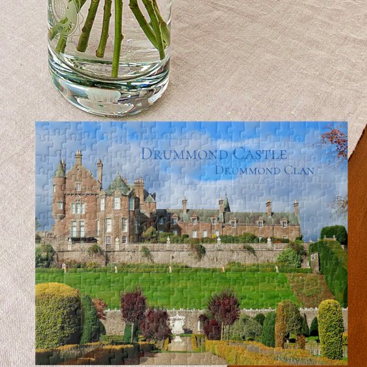 Challchallenge Drummond Clan Castle & Famous Garde Legpuzzel