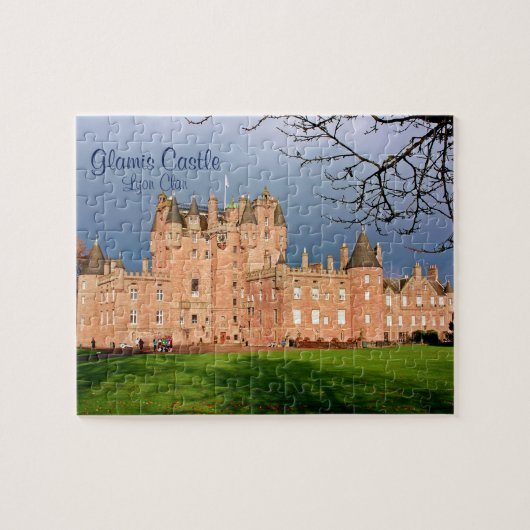 Challchallenge Glamis Castle - Scottish Lyon Clan Legpuzzel (Horizontaal)