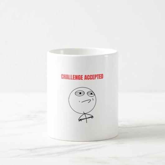 Challenge Accepted MeMe Koffiemok (Center)
