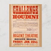 Challenge Houdini Briefkaart (Voorkant)
