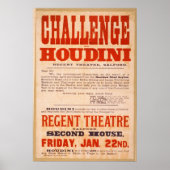 Challenge Houdini Poster (Voorkant)