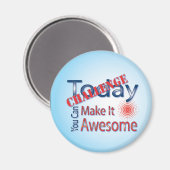 Challenge vandaag kun je het Geweldige maken Magneet (Voorkant / Achterkant)