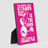 CHALLENGE - Women's Workout Motivatie Fotoplaat (Zijkant)