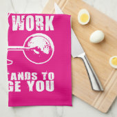 CHALLENGE - Women's Workout Motivatie Theedoek (Quarter Fold)