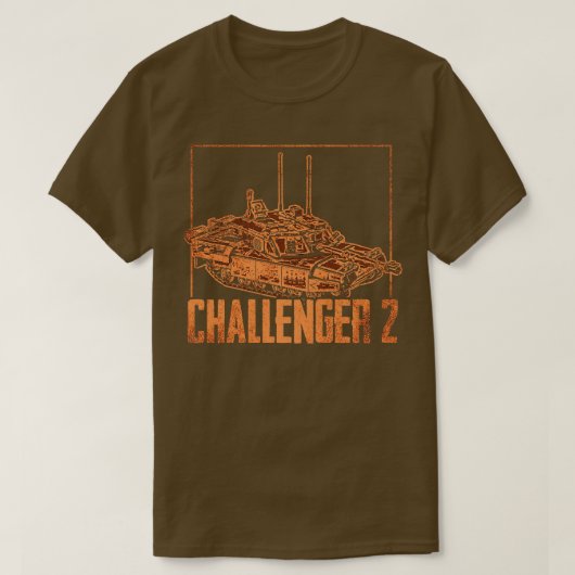 Challenger 2 Britse Tank 1 (Design voorkant)