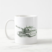 Challenger 2 MBT Koffiemok (Links)