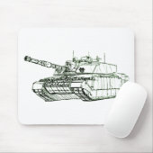 Challenger 2 MBT Muismat (Met muis)