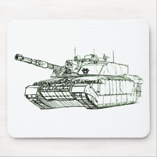 Challenger 2 MBT Muismat
