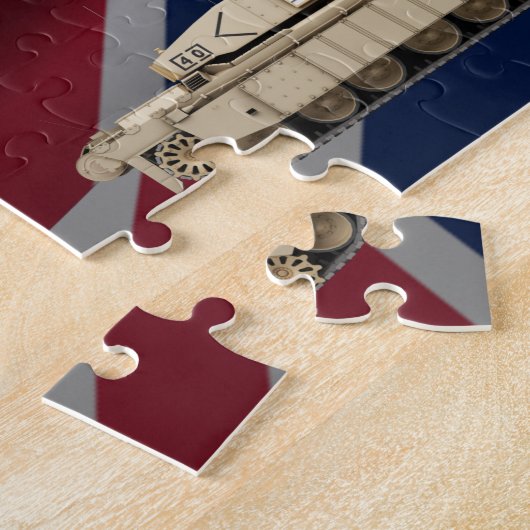 Challenger 2-tank legpuzzel (Zijkant)