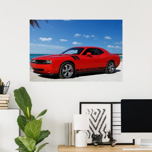 Challenger Beach 2013 Poster (Thuiskantoor)