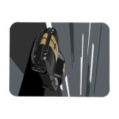 Challenger Black Magneet (Horizontaal)