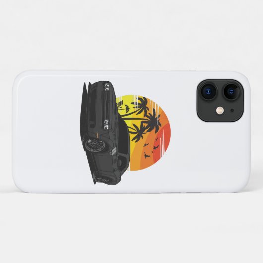 Challenger Case-Mate iPhone Case (Achterkant (horizontaal))