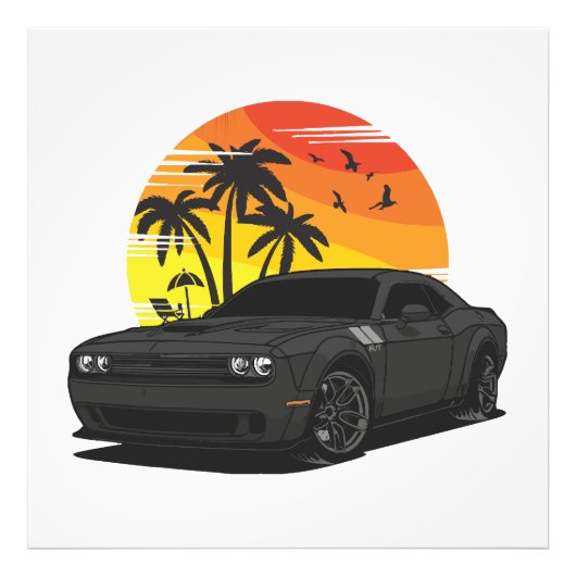 Challenger Foto Afdruk (Voorkant)