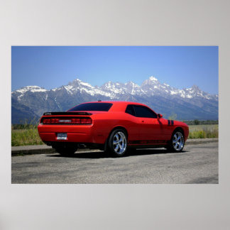 Challenger/Grand Tetons Poster
