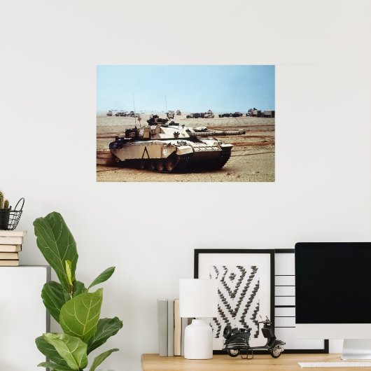 Challenger I Poster (Thuiskantoor)