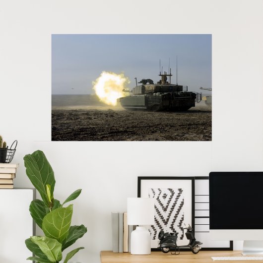 Challenger II Poster (Thuiskantoor)