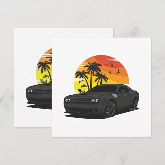 Challenger Kaart (Voorkant / Achterkant)