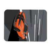 Challenger Oranje Magneet (Horizontaal)