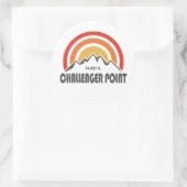 Challenger Point Ronde Sticker (Tas)