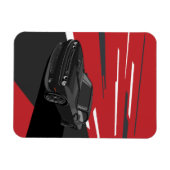 Challenger RT black Magneet (Horizontaal)