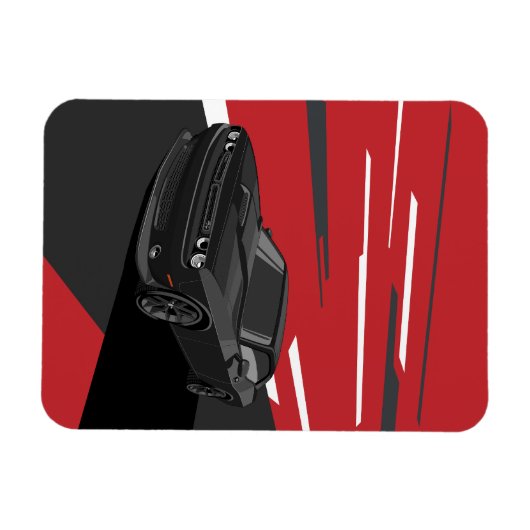 Challenger RT black Magneet (Horizontaal)