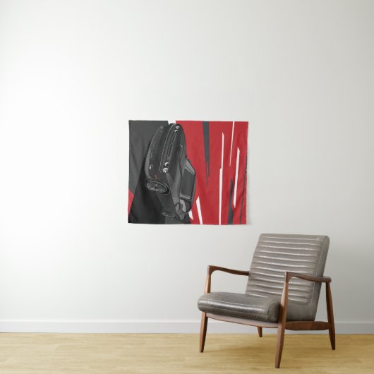 Challenger RT black Wandkleed (In Situ (horizontaal))