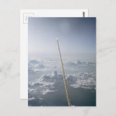 Challenger Space Shuttle Launch Cape Canaveral Briefkaart (Voorkant / Achterkant)