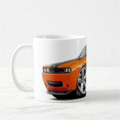 Challenger SRT8 Oranje-Black auto Koffiemok (Links)