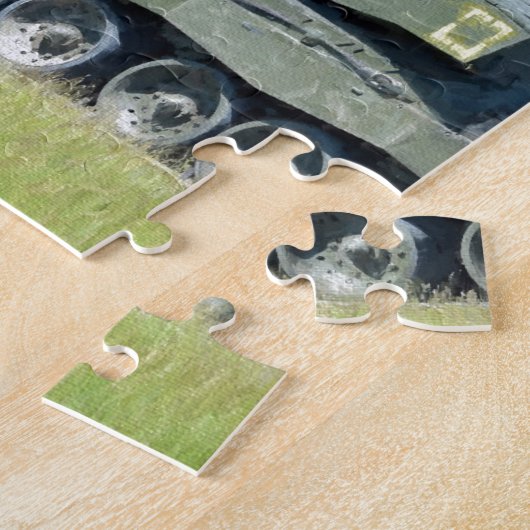 Challenger Tank Legpuzzel (Zijkant)