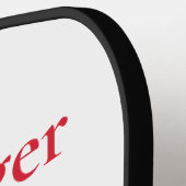 Challenger X Triumph Minimalist Pickleball Paddle (Links Detail)