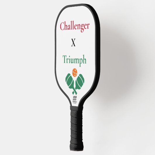 Challenger X Triumph Minimalist Pickleball Paddle (Links)