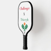 Challenger X Triumph Minimalistische Pickleball Pa Paddle (Links)
