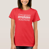 challenges acceptance solutions t-shirt 25 (Voorkant)