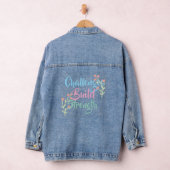 Challenges Build Strength Denim Jacket (Hangar)