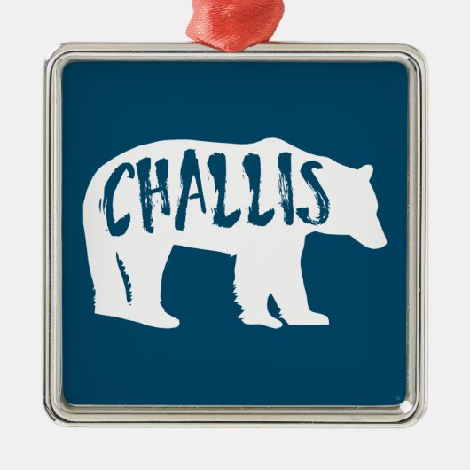 Challis Idaho Beer Metalen Ornament (Voorkant)