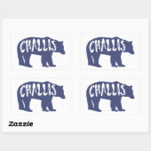 Challis Idaho Beer Rechthoekige Sticker (Vel)
