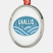 Challis Idaho Outdoors Metalen Ornament (Links)