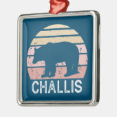 Challis Idaho Retro Beer Metalen Ornament (Links)