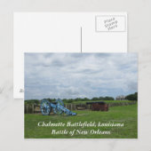 Chalmette Battlefield Briefkaart (Voorkant / Achterkant)