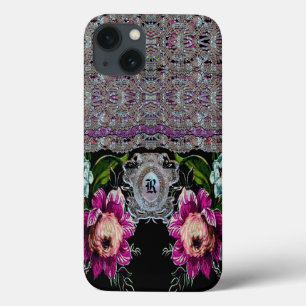 Chalmfleming Victoriaans monogram Case-Mate iPhone Case