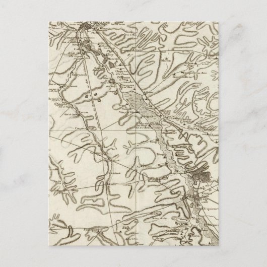 Chalonsen Champagne Briefkaart (Voorkant)
