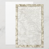 Chalonsen Champagne Briefpapier (Voorkant / Achterkant)