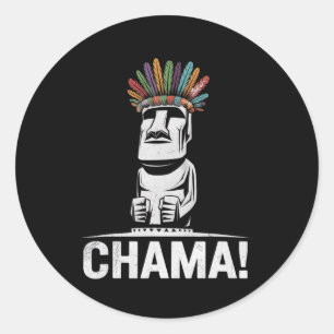 Chama Fighter MMA Fan Job Boksen Muay Thai Kickbox Ronde Sticker