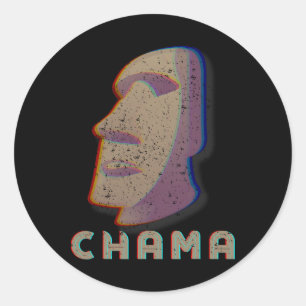 Chama Fighter MMA Fan Job Boksen Muay Thai Kickbox Ronde Sticker