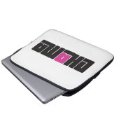 Chama Laptop Hoesje Sleeve (Voorkant onderkant)